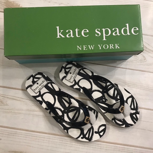 kate spade Shoes - Kate Spade Glasses Flip Flops